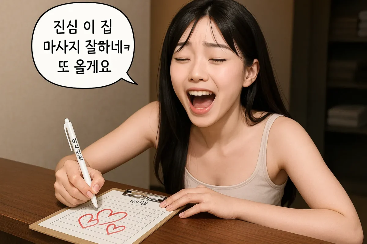 ✨ 인천 운서동 마사지 쌤들, 마사지인에서 찐! 기회 잡고 갓생 시작! ✨